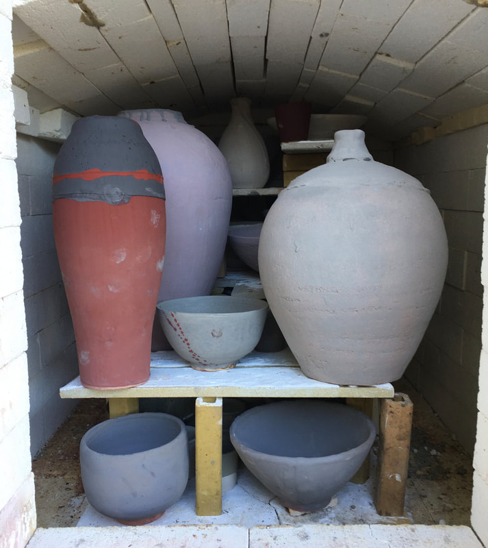 Opere ceramiche pronte alle cottura realizzata da Cono9