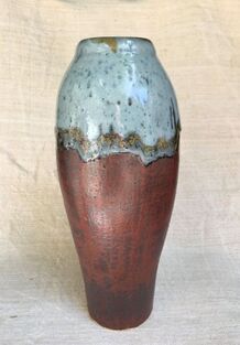 Vaso realizzato con doppia smaltatura da Cono9